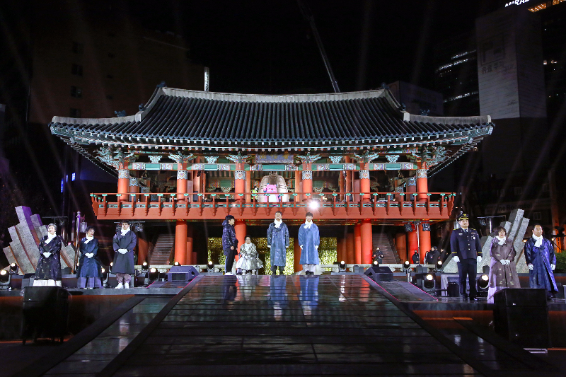 Acara Lonceng Malam Tahun Baru akan digelar pada tanggal 31 Desember 2025 di area Paviliun Bosingak.   