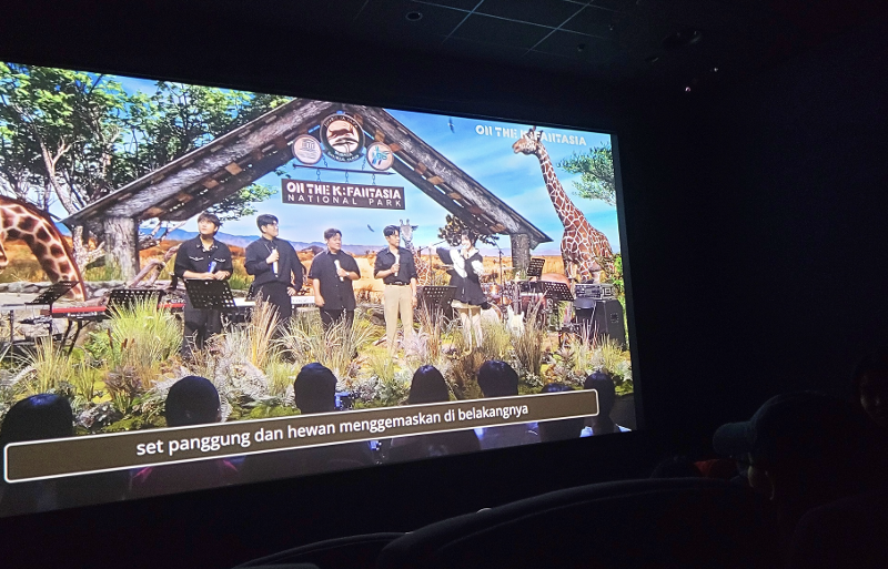 ON THE K: FANTASIA dari KOCCA Music memberikan pengalaman seru bagi penonton dalam menikmati konser dengan konsep VR Stage. 