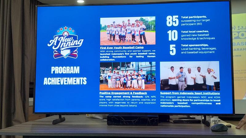 Hulk Indonesia Youth Baseball Camp 2025 pelatihan untuk atlet bisbol muda dan pelatih bisbol Indonesia.  