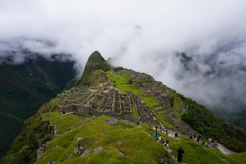 Foto di atas menunjukkan Machu Picchu di Peru. (Layanan Warisan Korea)