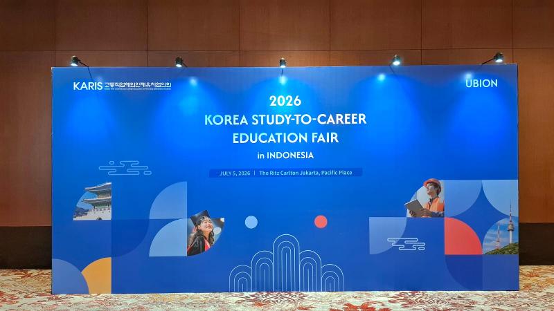 Pameran Pendidikan Tinggi Politeknik Korea 2026 diselenggarakan pada tanggal 5 Juli 2026 di Hotel The Ritz Carlton Pacific Place, Jakarta. 