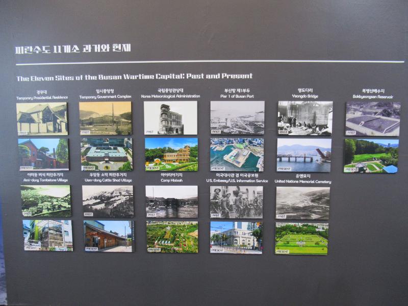 Pada area Busan: The Host City Pavilion, pengunjung dapat mengenal sebelas situs yang diajukan sebagai Warisan Dunia UNESCO melalui dokumentasi visual yang memperlihatkan perbandingan kondisi masa lalu dan masa kini. (Hurum Maqshuro)  
