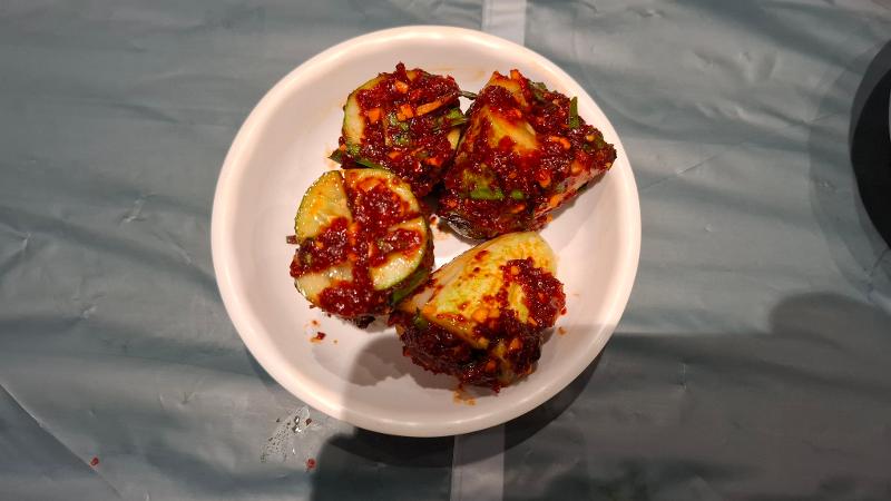 Oisobagi buatan kelompok penulis pada kelas memasak All About Kimchi tanggal 13 September 2026 di Hotel Borobudur Jakarta. 