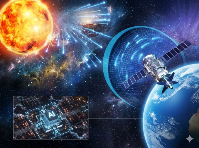 Semikonduktor AI Tahan Radiasi Antariksa, Pertama di Dunia