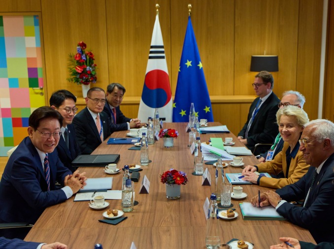 Korea Pererat Kerja Sama Ekonomi dan Keamanan dengan Uni Eropa dan Belgia