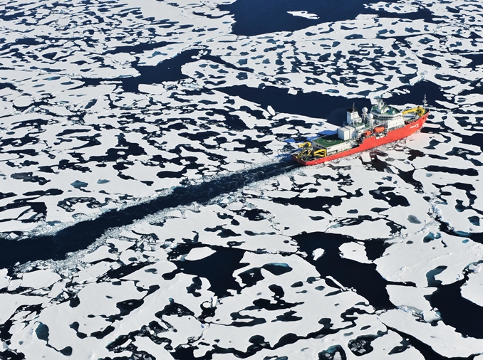 Rute Pelayaran Kutub Utara Dibuka dengan Uji Coba Pelayaran Busan-Rotterdam