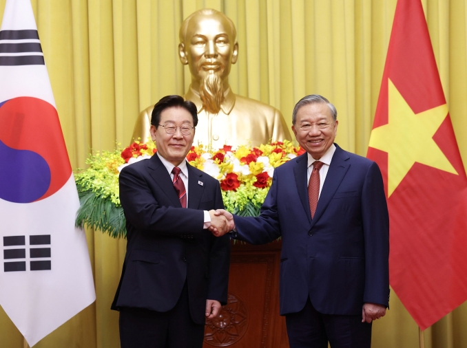 Presiden Lee Gelar Pertemuan Puncak dengan Presiden Vietnam