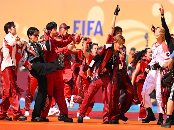 BTS Meriahkan Pertunjukan Paruh Waktu Final Piala Dunia